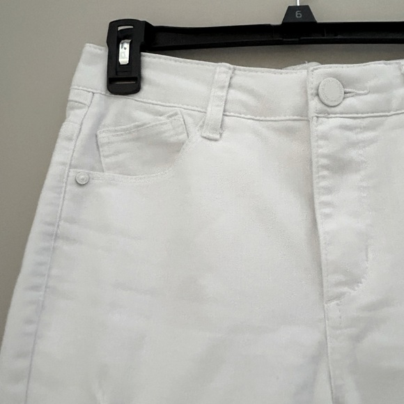 Wit & Wisdom ‘Ab'Solution Raw Hem High Waist Crop Slim Jeans. - Picture 12 of 15